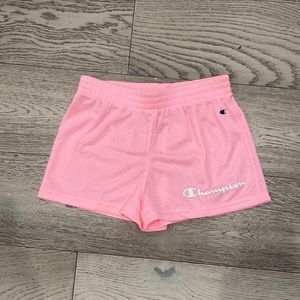 champion pink shorts
